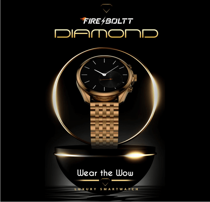 fire-boltt Diamond luxury smartwatch